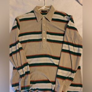 Vintage JC Penny velour shirt.